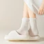 KANGN 1 Đôi Tất Chia Ngón Chân, Tất Hai Gót Sọc Cotton Lược, Phong Cách Bông Tai Kẹp Mỏng Mềm Thoáng Khí Tất Lưới Nữ Mùa Hè