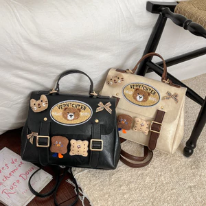 Phong Cách Nhật Bản Preppy Phong Cách Retro Gấu Ba Lô Nữ 2026 Phong Cách Mới Thời Trang Phù Hợp Với Túi Một Vai Thông Thường