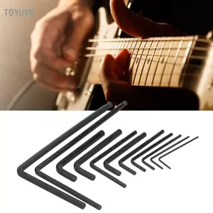 Toyuvn Bộ Cờ Lê Lục Giác Dụng Cụ Guitar Phím Độ Cứng Cao Cho Nhạc Sĩ Bạn Bè Của Bạn