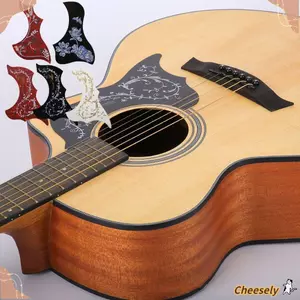 Nhãn dán bảo vệ CHEESELY, Hình chim ABS Dân gian Acoustic Guitar Pickguard, Họa tiết in chuyên nghiệp Phụ kiện đàn guitar tự dính Đĩa cào