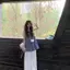 Áo vest kẻ sọc trắng cổ điển, thiết kế rộng rãi cho bé gái mùa hè