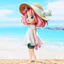 SPY x FAMILY Anya Forge Beach Summer GK Nhân vật hành động Anime Màn hình máy tính để bàn
