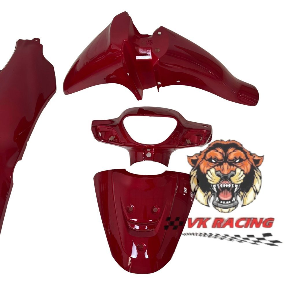 Dàn áo suzuki best đỏ đô - tặng tem 3 lớp