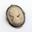 <![CDATA[Trâm cài cổ cưới vintage cameo Mina - Phong cách thanh lịch]]>