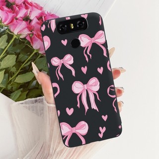 Dành Cho LG G6 Plus Vỏ H870 H871 H872 LGM-G600K Họa Tiết Hoa Đẹp Mềm Màu Đen Silicon Dành Cho LG G6 G6 + G6Plus Vỏ Điện Thoại