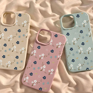 Ốp Lưng iPhone TPU Hoạ Tiết Da Mềm Hoa May Mắn Chống Sốc, Chống Bẩn - iP X/XS/11/12/13/14/15/16/17/Plus/Pro/Max/Air