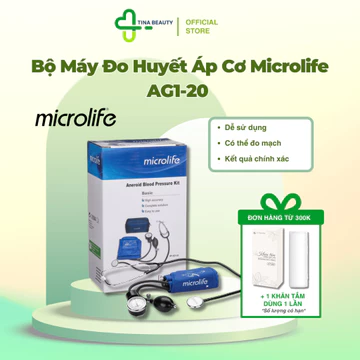 Máy Và Bộ Dụng Cụ Đo Huyết Áp Cơ MICROLIFE AG1-20 Chất Lượng Cao Chính Hãng