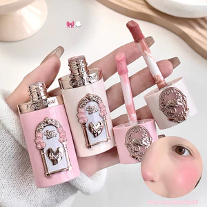Gege Gấu Sắc Tố Cao Matte Liquid Blush Lâu Dài Không Phai Màu Mịn Lễ Hội Sân Khấu Trang Điểm Blush NO.GX1380