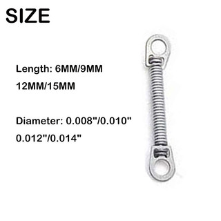10 Chiếc Nha Khoa Chỉnh Nha Đơn Trước Răng Mô-men Xoắn Lò Xo Vật Liệu Nha Khoa Chỉnh Hình Niti Mở Đóng Cuộn Lò Xo S