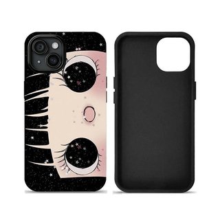 Ốp Điện Thoại Thích Hợp Cho iPhone Big Eyes Girls Thích Hợp Cho iPhone17 / 16promax Vỏ Điện Thoại iPhone15 / 14 / 13 Chống Sốc 11 / 12 Hai Trong Một x / xr Phim 7 / 8 Vỏ Bảo Vệ ARMB