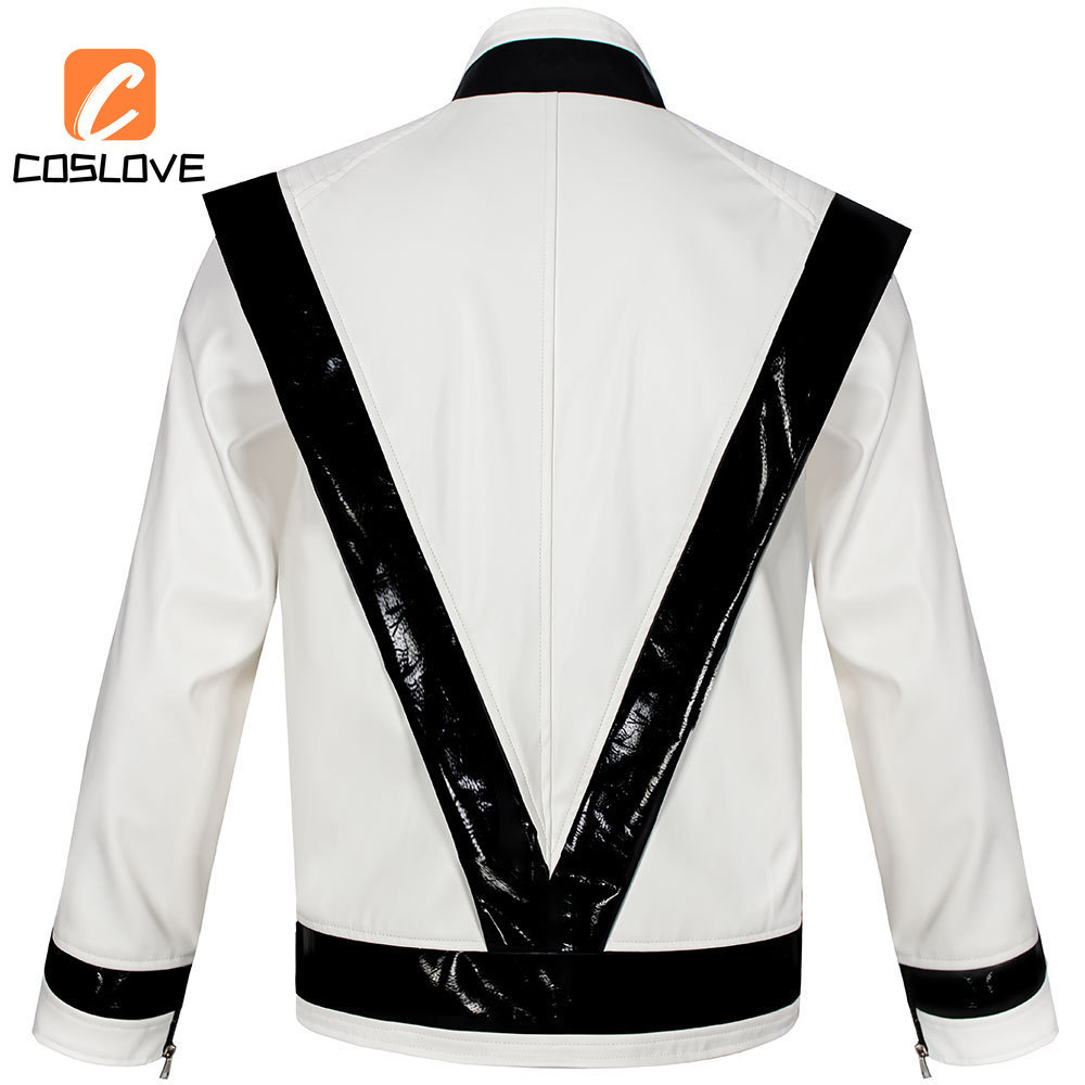 Áo khoác cosplay cổ điển Michael Jackson kiểu kinh dị, tay dài, phù hợp cho biểu diễn hàng ngày và trên sân khấu