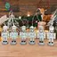 6x Treo Đồ Trang Trí Giáng Sinh Nutcracker Đồ Trang Trí Bộ Bàn Gỗ Nutcracker Nhân Vật Cho Lễ Hội Giáng Sinh Cây Tủ Ngày Lễ