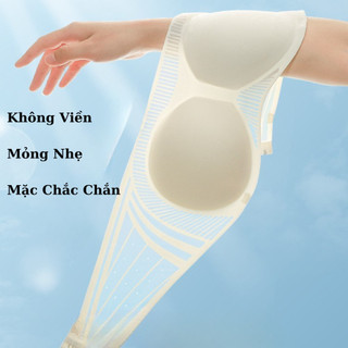 Áo bra không dây tàng hình chống tụt VANVENE AL176, áo lót nữ quây đệm mỏng chống xệ nâng ngực