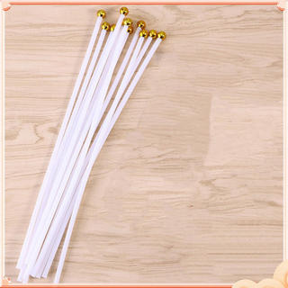 100 Chiếc Cột Cờ Nhỏ Có Mũ Cờ Họp Phụ Kiện Thể Thao (Trắng) jungpiyinn