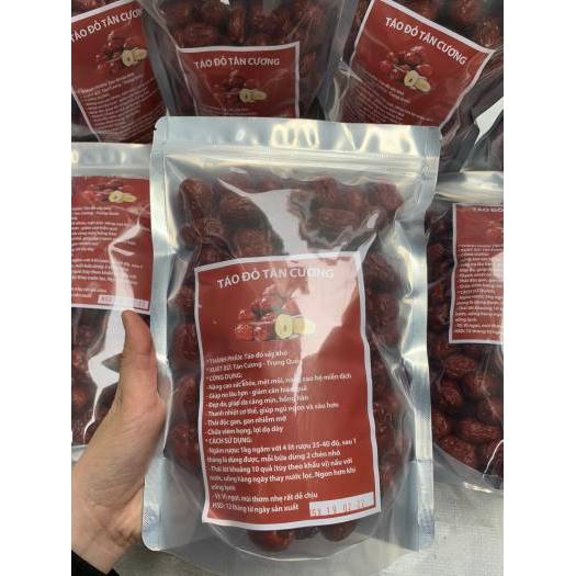 Táo Đỏ Tân Cương 500g, Táo Tàu Khô Ngọt Thanh Tự Nhiên, Trái Cây Khô Dinh Dưỡng Ăn Vặt