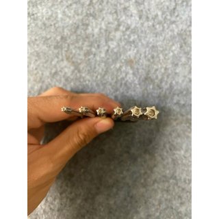 Đầu mũi Lục giác, Lục Bông, Hoa Thị  từ tính Roybit may pin và khoan điện-Chuôi lục giác 6.35