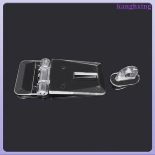 12 Bộ Nhỏ Trong Suốt Chốt Chốt Cho Hộp Trang Sức Trong Suốt Pc Khóa Tủ Phụ Kiện kanghxing