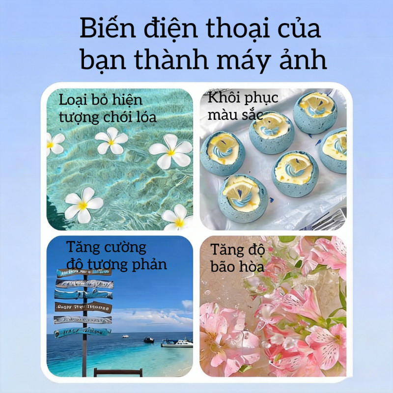 Bộ Kẹp Lọc CPL 52mm Từ Tính – Phù Hợp Mọi Điện Thoại, Kính Lọc Phân Cực Xoay, Chống Chói & Tăng Chi Tiết Ảnh
