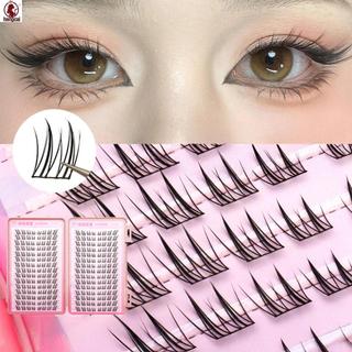 Lông mi giả uốn cong C tự nhiên 30 hàng Sợi tổng hợp màu đen Nhẹ Dễ dàng áp dụng