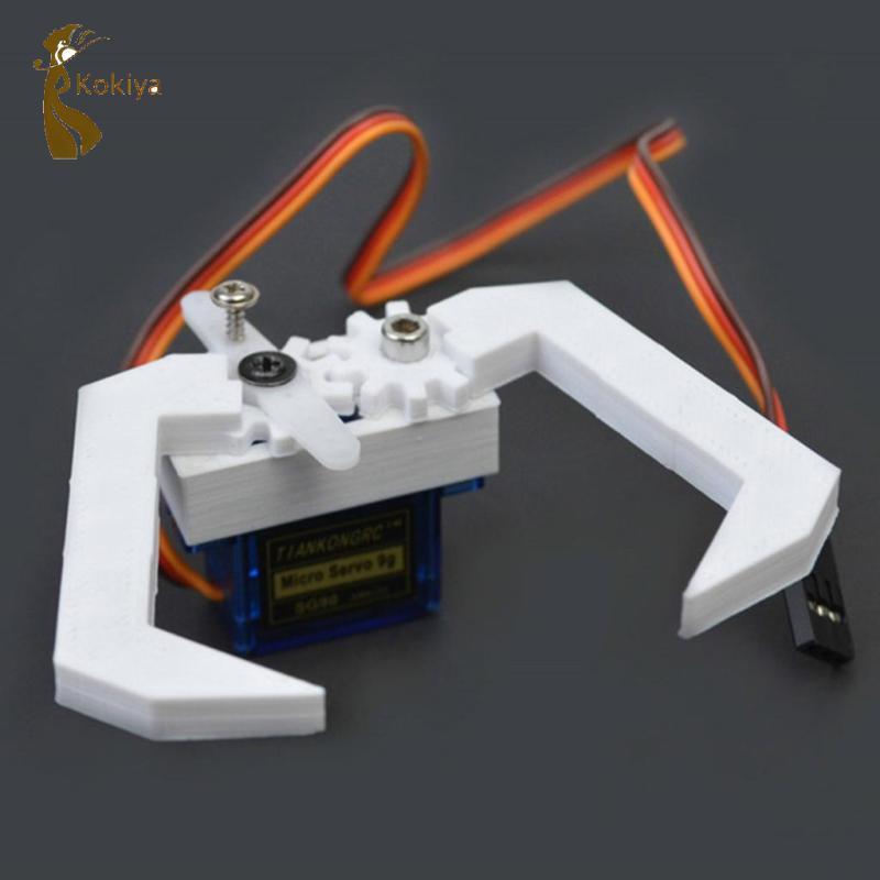 Cánh tay móng vuốt Robot máy in 3D DIY, Bộ kẹp động cơ Servo & bộ kẹp cơ khí 9G