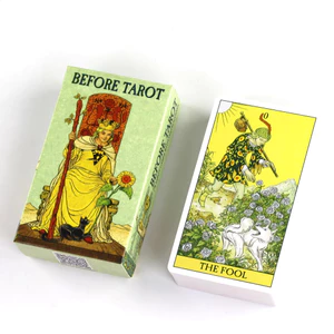 Before Tarot Cards A 78 Oracle English Visions Bói toán Phiên bản Deck Borad Chơi trò chơi dành cho người mới bắt đầu saixit2vn