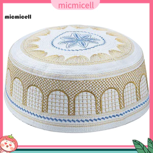 Mũ thêu dân tộc từ vải polyester, phù hợp cuộc sống hàng ngày và mang lại sự thoải mái