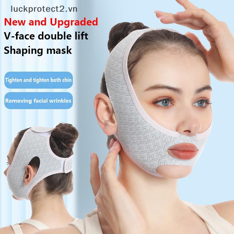 luckpro Dây đeo nâng cơ mặt V-Shaper giảm béo, nâng cằm, giảm nhăn, dụng cụ chăm sóc da