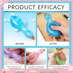 YOI Lấp Lánh Khuôn Bóp Đồ Chơi Dành Cho Người Lớn Trẻ Em 120g Thiết Kế Lưng Mùa Xuân Chậm TPR Di Động