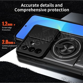 Ốp lưng Samsung Galaxy A57 A37 A17 A37 A27 A36 A26 A16 LTE 4G 5G 2026 Vỏ Vòng Từ Tính Vỏ Điện Thoại Chống Sốc Đẩy Kéo Camera Bảo Vệ Mặt Sau