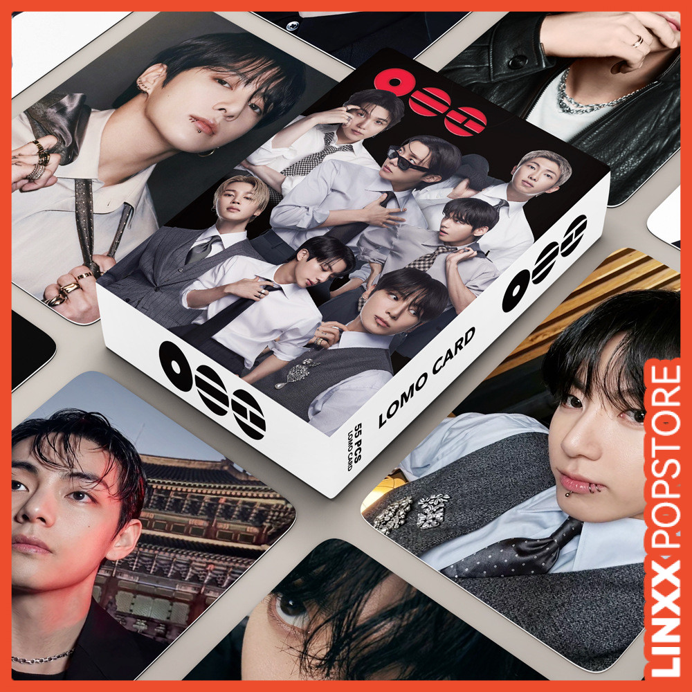 LINXX 55 CHIẾC TOUR THẾ GIỚI ARIRANG BT-S Lomo Cards Kpop Photocard Bộ sưu tập Quà tặng cho người hâm mộ Thần tượng Photocards Album Memorial Collector Cards Lễ hội hàng hóa nhóm bé trai Hàn Quốc
