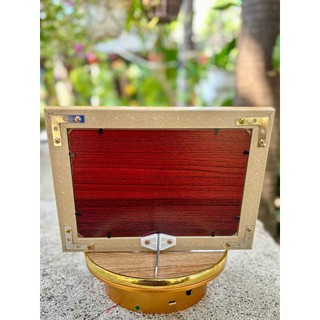 Tranh thư pháp chữ An tráng gương đóng khung