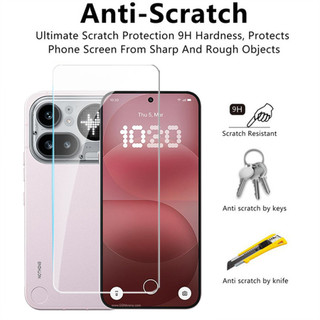 For Nothing Điện thoại (4a) Pro 4G 5G 2026 Bảo vệ màn hình Full Cover Kính cường lực bảo vệ cho NothingPhone 4aPro Phone4a Phim trước Ống kính máy ảnh