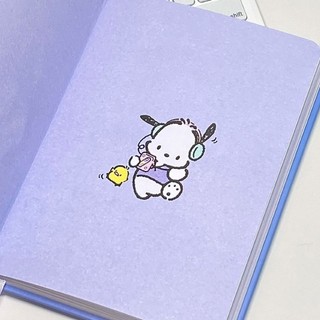 Sổ tay Sanrio Limited Pacha Dog Notebook Sổ tay hình trái tim cô gái có giá trị cao Sổ tay dễ thương-    20260410