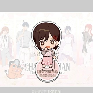 Mô hình Standee Anime Chainsaw Man trang trí bàn học Acrylic Figure Người Cưa Denji Makima Power Reze Aki Chibi