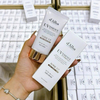 Kem chống nắng DALBA HỒNG 50ml hỗ trợ bảo vệ da khỏi tia UV, dưỡng sáng, nâng tone da
