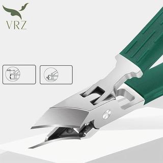 VRZ Nail Clipper Slant Mouth Anti Splash Pointed Nail Clippers Lớn chéo sắc nét cắt móng tay Kéo móng tay cho rãnh móng tay HOT