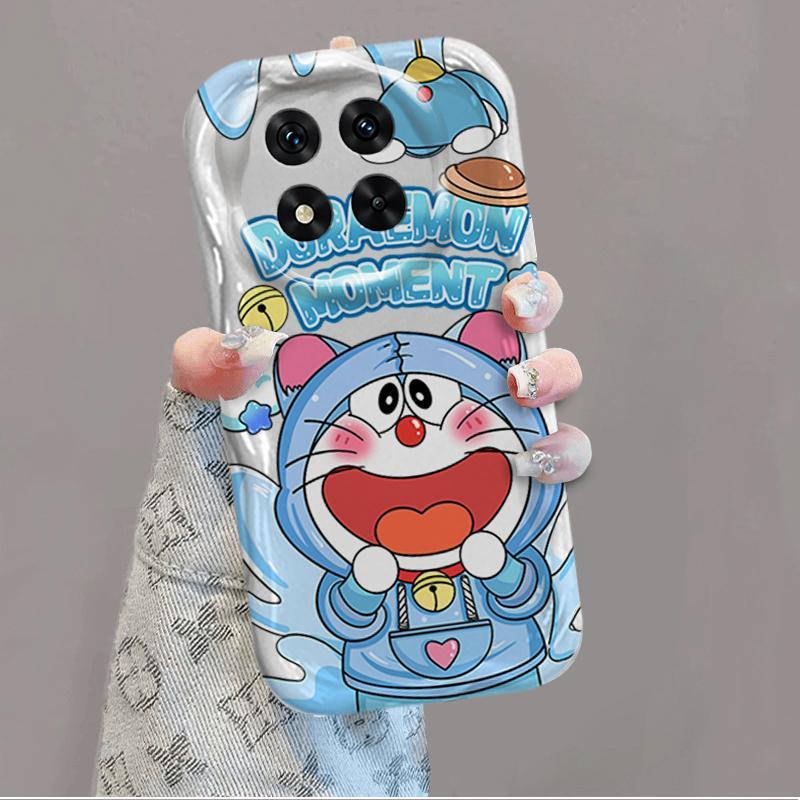 Vỏ Silicon Hoạt Hình Cho Redmi Note 14 Pro 4G 5G 3D Điện Thoại Thông Minh Mềm Ốp lưng Doremon Chống Sốc Ốp Lưng