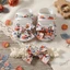 Bé Gái Floral Mary Jane Flats Giày Đi Bộ Nơ Dễ Thương Chống Trơn Trượt Có Băng Đô