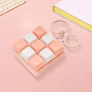 Đồ chơi bàn phím ngón tay chống căng thẳng SAFENH - Trò chơi móc khóa Mini 9 phím dành cho người lớn và trẻ em VN
