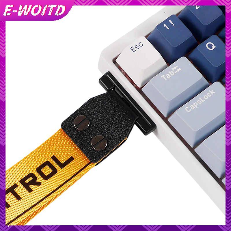 E-WOITD Bàn Phím Ruy Băng Dây Đeo Bàn Phím Cơ Trục Từ Dây Đeo Bàn Phím Wooting Atk68 Drunkdeer Loot Decor E-WOITD