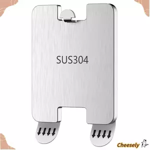 Móc treo tranh CHEESELY, Móc khung ảnh tự dính không đục lỗ, Thép không gỉ mạnh Bạc Tranh sơn dầu Gương khung ảnh Móc phòng khách