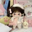 Bộ đồ ngủ quần áo trẻ em 20cm Bộ đồ ngủ thiên nga dễ thương Mặt nạ mắt Không thuộc tính Quần áo trẻ em 4.16