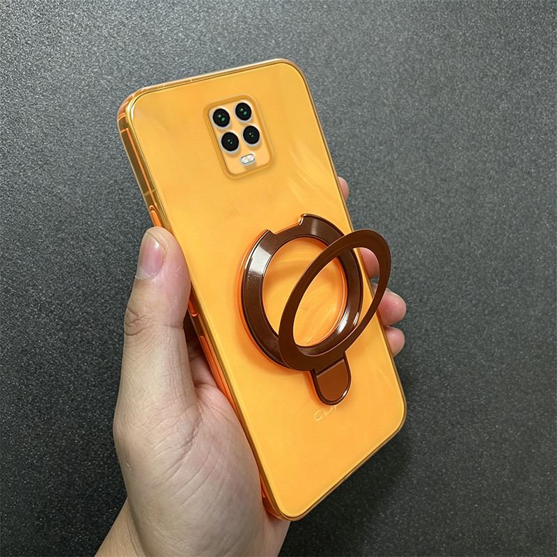 Ốp Lưng PBZZ Cho Redmi NOTE 9S REDMI NOTE 9 PRO Vỏ Điện Thoại Lo Âu Vỏ Mềm Silicon Chống Sốc Thiết Kế Mới Thẩm Mỹ Trong Suốt Có Giá Đỡ Màu Hồng Cho Bé Gái SDUZJ1