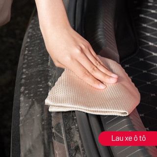 Combo 5 Khăn lau bếp đa năng siêu thấm hút, lau kính, xe ô tô