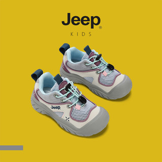 JEEP Lưới Thoáng Khí Thể Thao Cho Trẻ Em Mùa Hè - Đế Mềm, An Toàn Khi Leo Núi Và Chạy Bộ