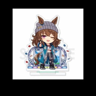 Mô Hình Acrylic Standee Anime Uma Musume Pretty Derby Trang Trí Kitasan Black Verxina Vivlos Cheval Grand Duramente