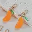 Hoạt Hình Tangerine Móc Khóa Ô Tô Móc Khóa Bapa Mặt Dây Chuyền Phụ Kiện Trang Trí Quà Tặng [Mới]