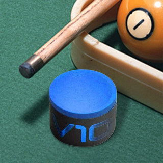 V10 Taom Billiard Chalk, Soft Professional Snooker Pool Chalk, Blue Round Blue Billiard Pool Chalk Billiard Accessories