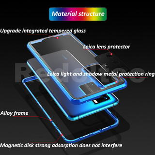 Vỏ Honor X9D 5G 360 Bảo vệ toàn bộ ống kính Vỏ kim loại từ tính HonorX9D Mặt trước hai mặt kính mặt sau Vỏ điện thoại toàn thân có khóa
