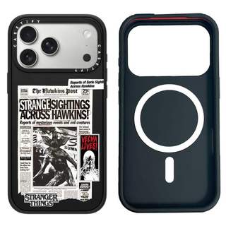 CASECASE X Stranger Things poster Ốp Lưng Máy Ảnh Trắng Vòng Phiên Bản Mờ Đen Cứng Hút Từ Tính Tác Động Dành Cho Apple IPhone 13 14 15 16 17 Pro Max Air Plus Có Hộp